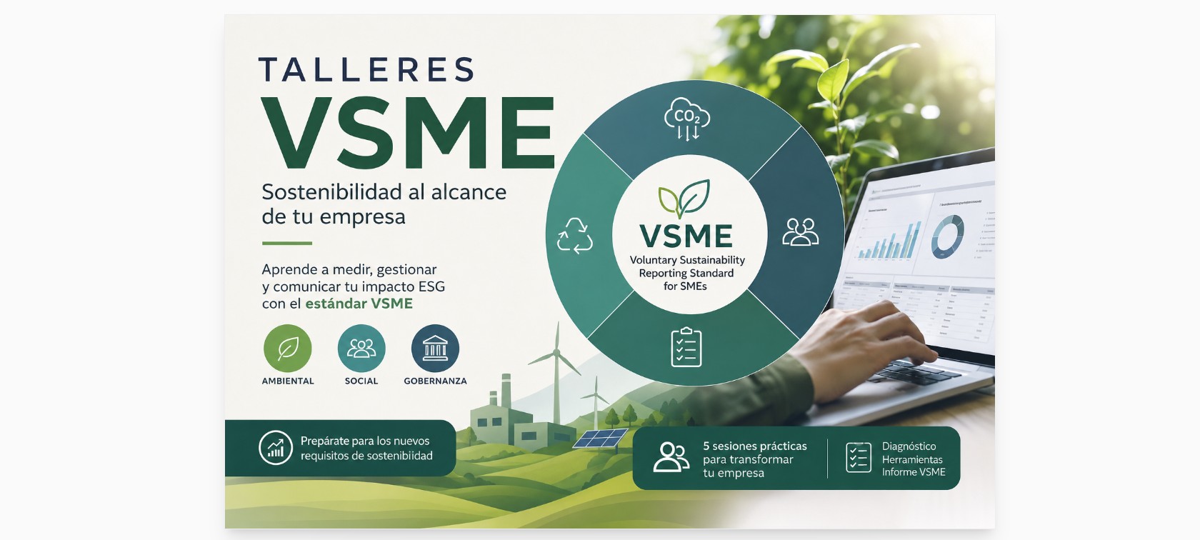 TALLER DE SOSTENIBILIDAD EMPRESARIAL E IMPLANTACIÓN DEL ESTÁNDAR VSME