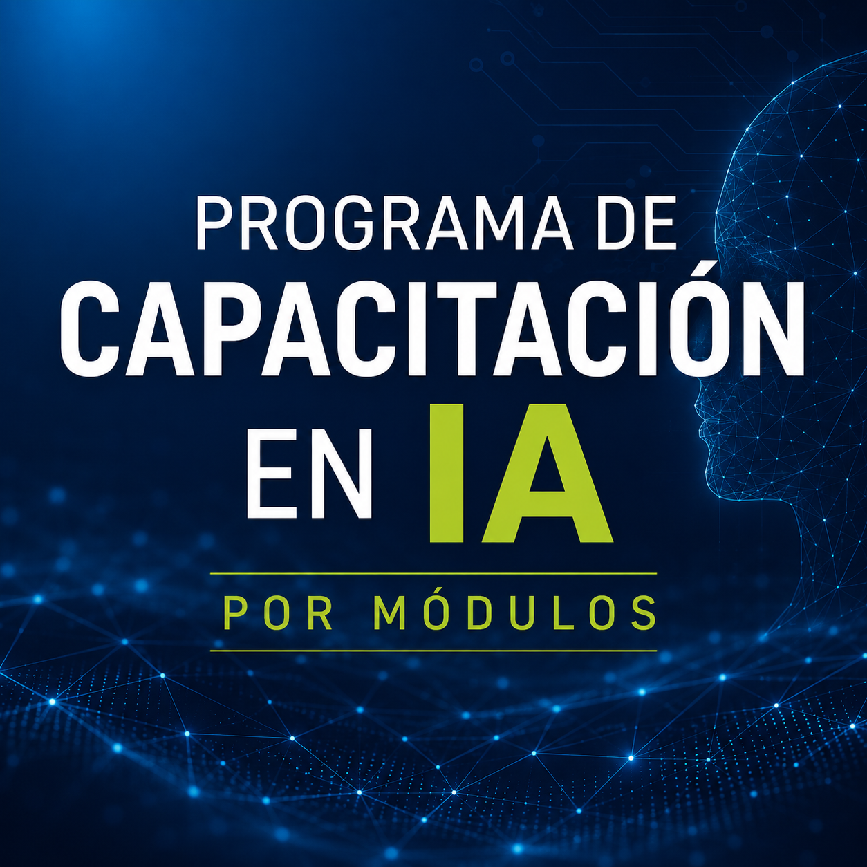 Programa de capacitación en IA por Módulos